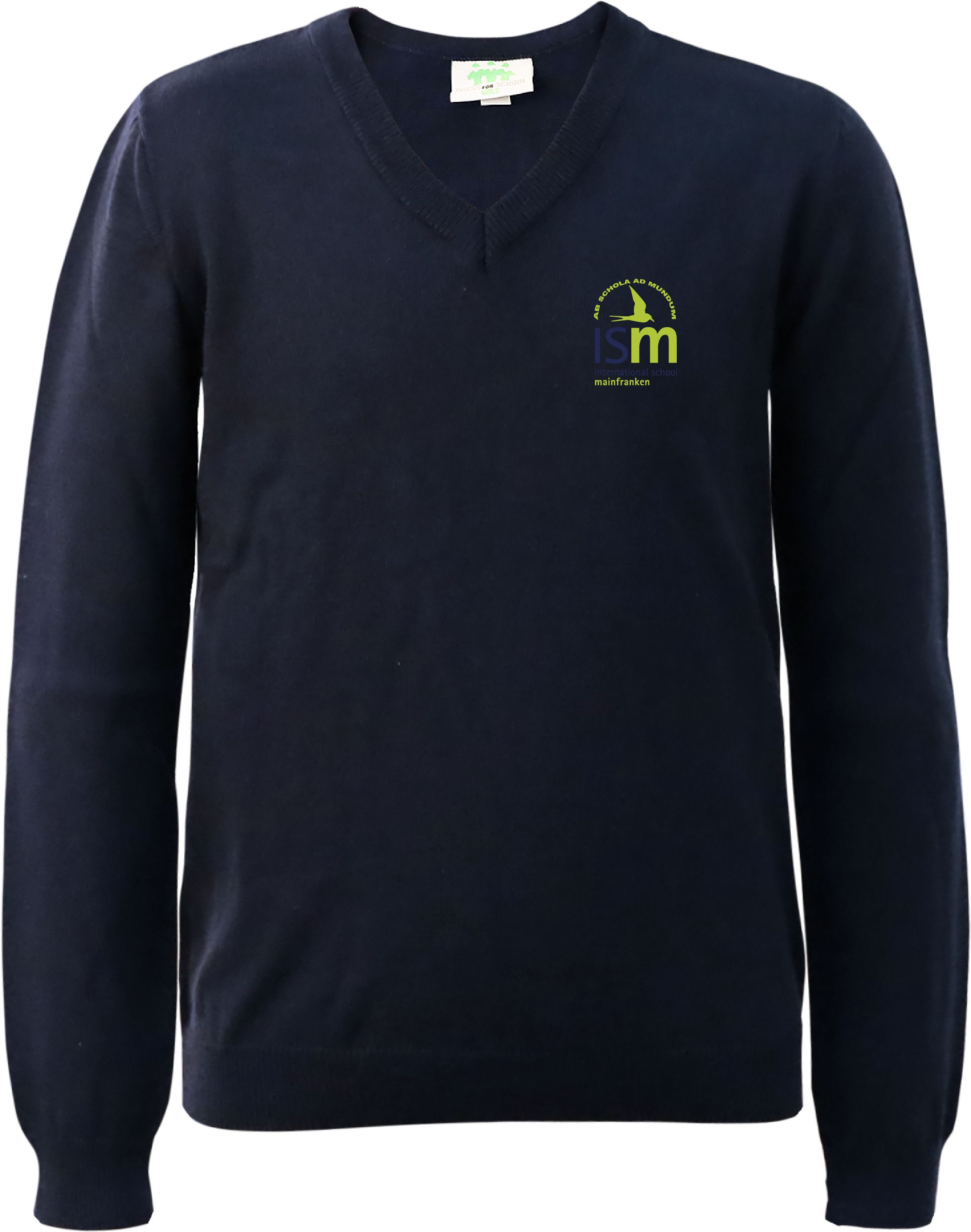 Strickpullover, V-Ausschnitt, Unisex