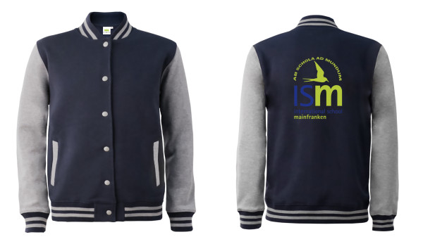 Collegejacke mit Namensstick, Unisex